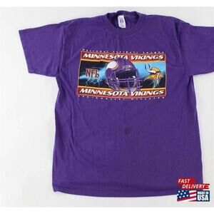 90S Logo 7 Minnesota Vikings Tshirt Unisex Classic